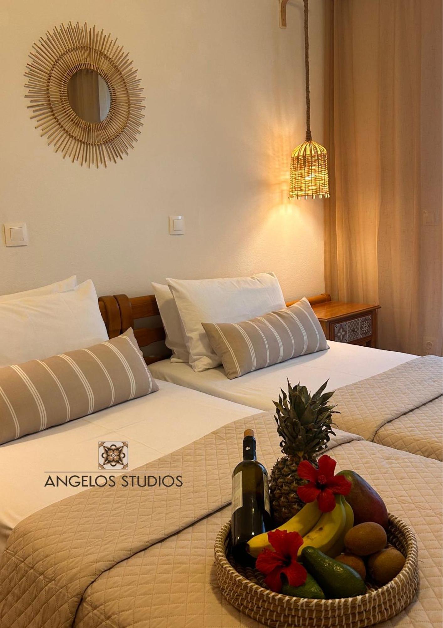 Angelos Studios 1-2 In Faliraki Rhodes-Ground Floor Esterno foto