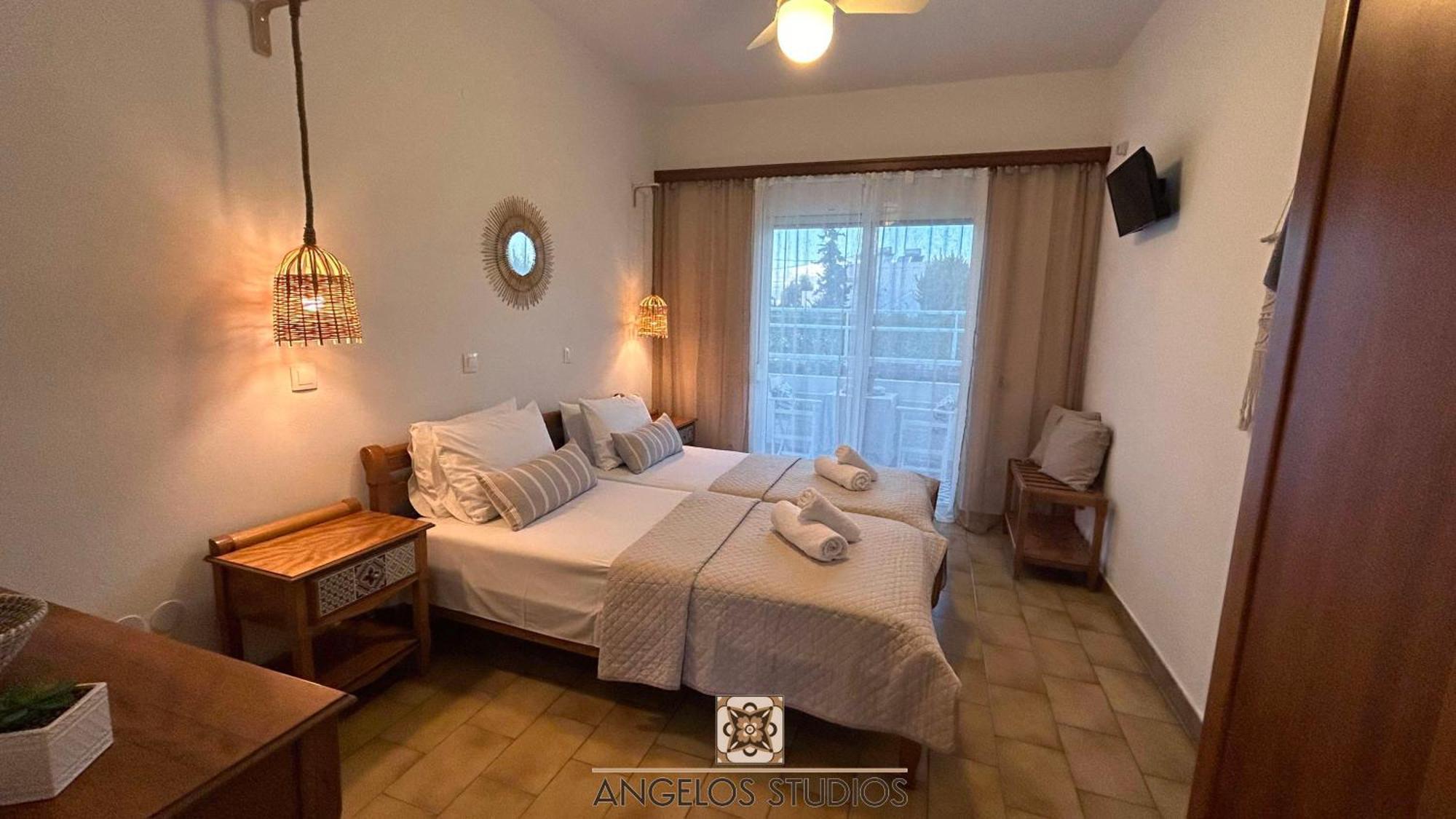Angelos Studios 1-2 In Faliraki Rhodes-Ground Floor Esterno foto