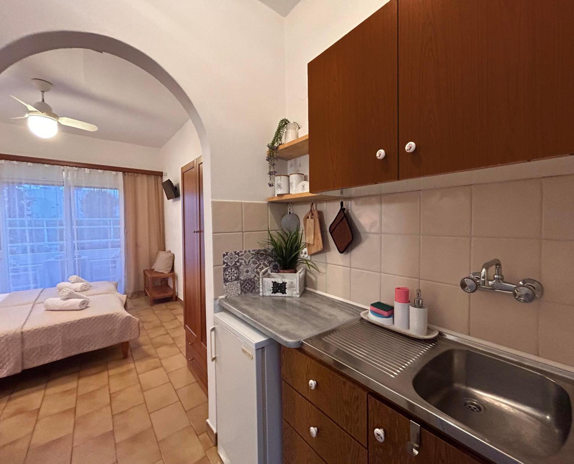 Angelos Studios 1-2 In Faliraki Rhodes-Ground Floor Esterno foto